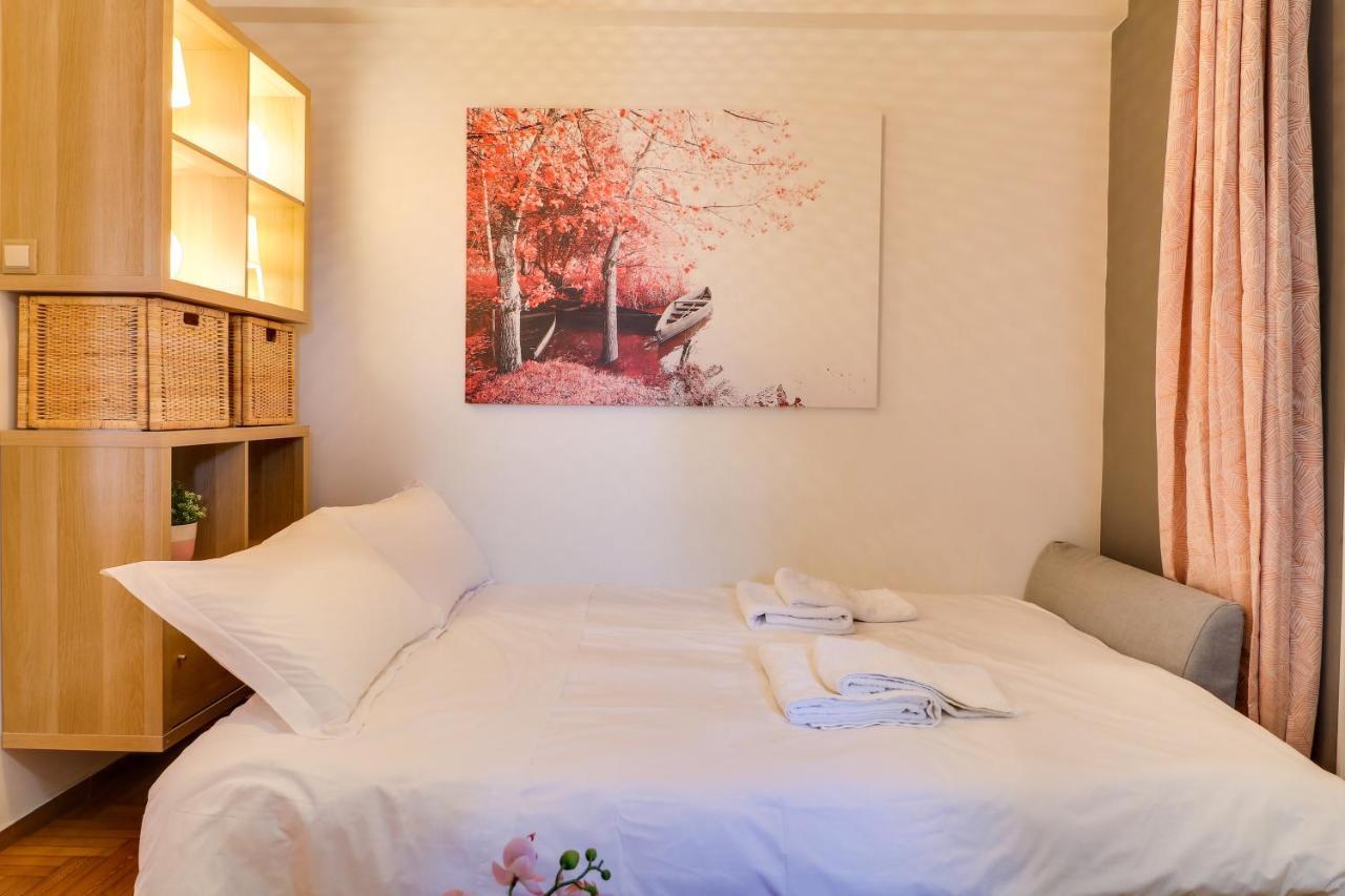 Spacious Central Flat☆3Min To Metro☆Ac|Netflix|Pc Atény Exteriér fotografie