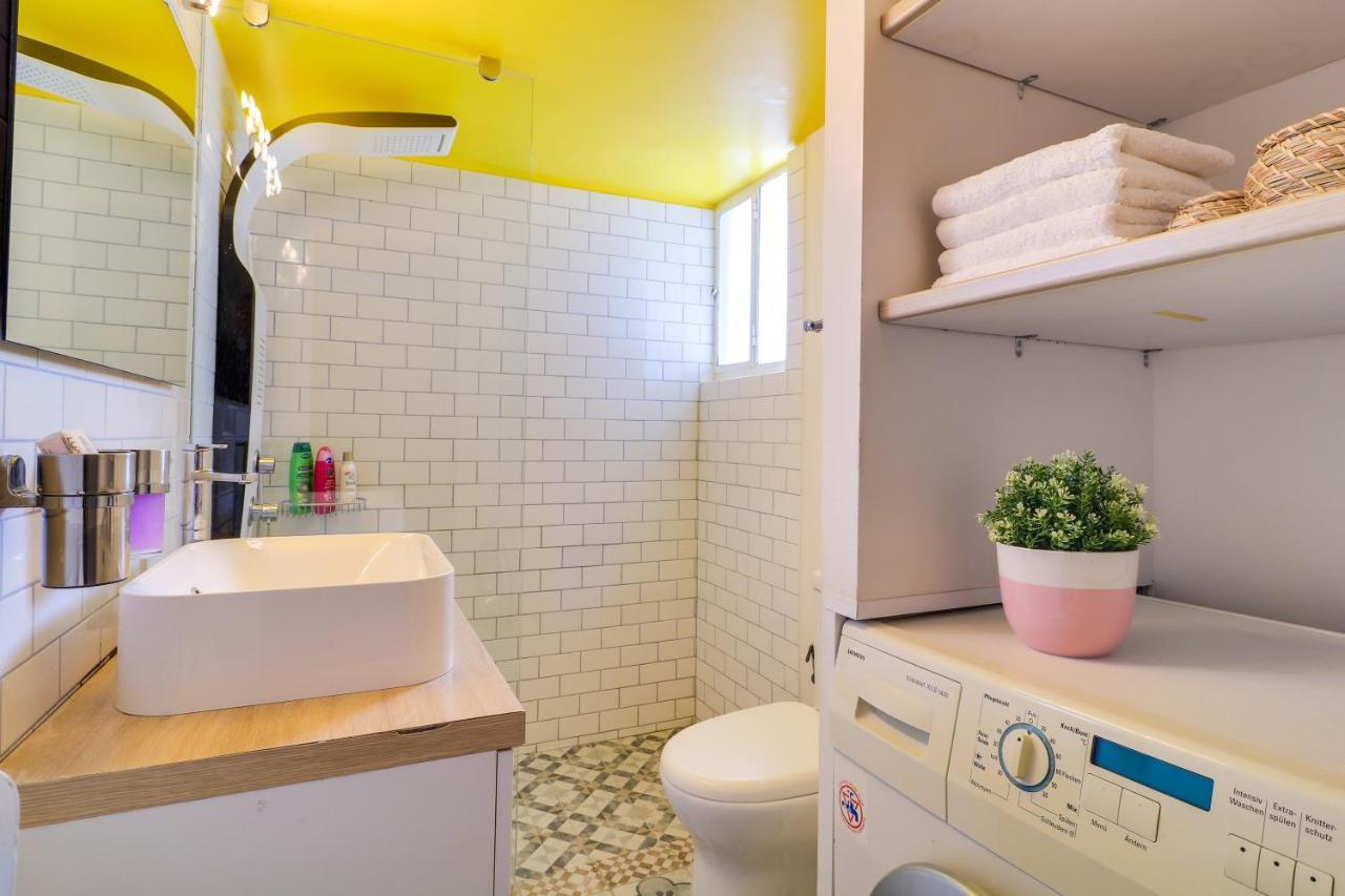 Spacious Central Flat☆3Min To Metro☆Ac|Netflix|Pc Atény Exteriér fotografie