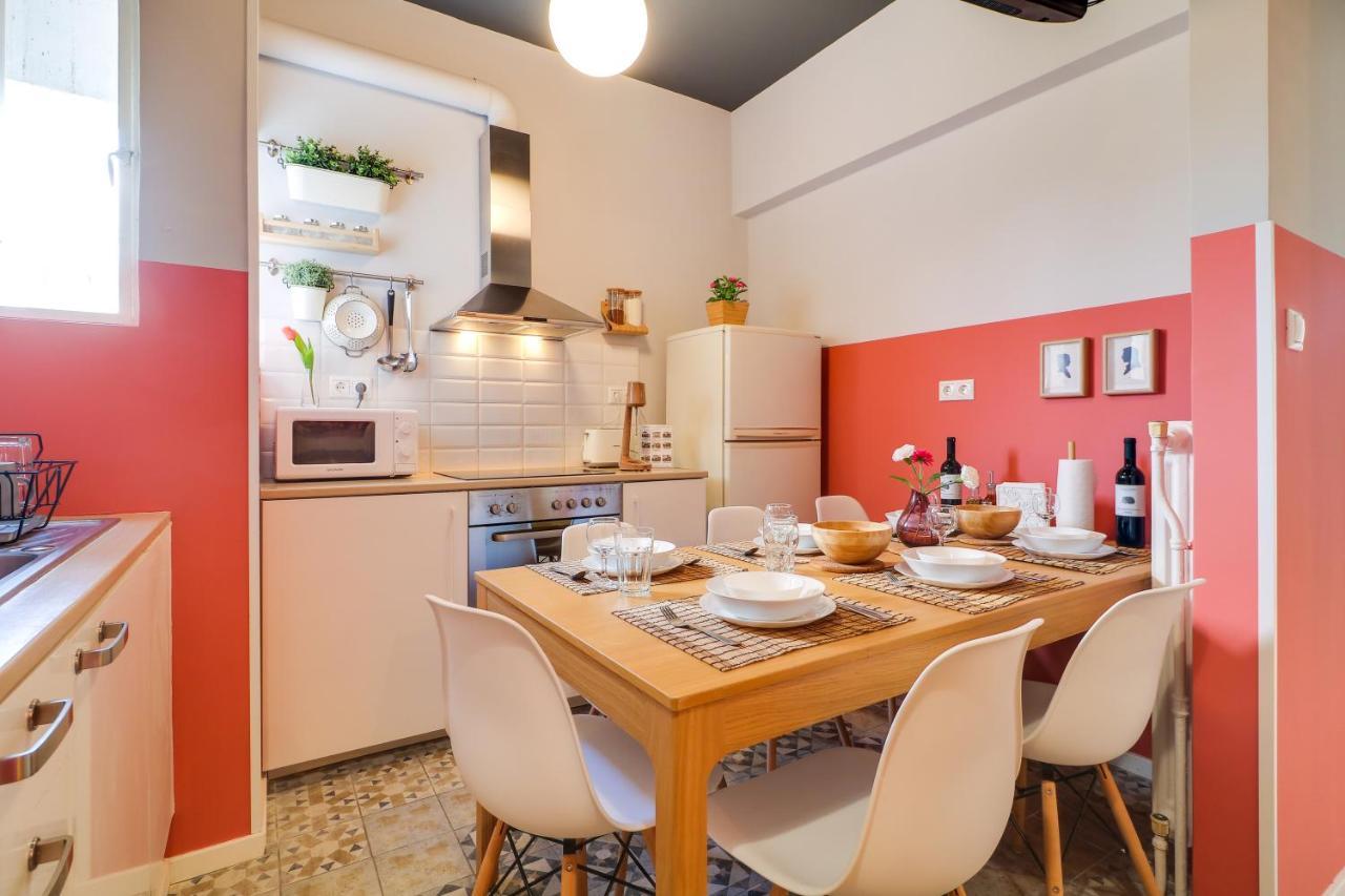 Spacious Central Flat☆3Min To Metro☆Ac|Netflix|Pc Atény Exteriér fotografie
